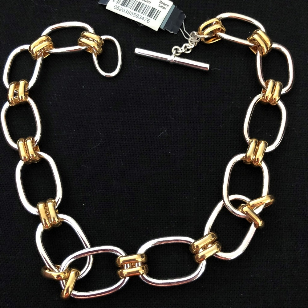 Gold and silver  Necklace